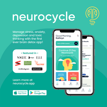 Neurocycle App (Available on Apple, Google Play and online)